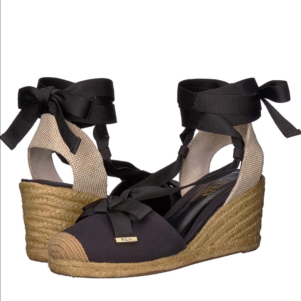 LAUREN Ralph Lauren® Hollie espadrille wedge